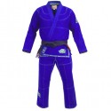 Fuji Suparaito BJJ Gi, Blue with Green, 5702